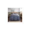 Blue Floral Damask Double Duvet Cover Set – Reversible Bedding Set