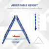 Adjustable Rebounder Net Football Target Goal – Garden Training Aid
