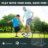 Adjustable Rebounder Net Goal – Football & Baseball Training Set