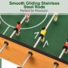 Folding Football Gaming Table – Mini Foosball Soccer Table for Family & Kids