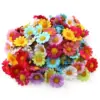 100pcs Mini Daisy Artificial Flower Heads for DIY Decoration 100pcs Mini Daisy Artificial Flower Heads for DIY Decoration