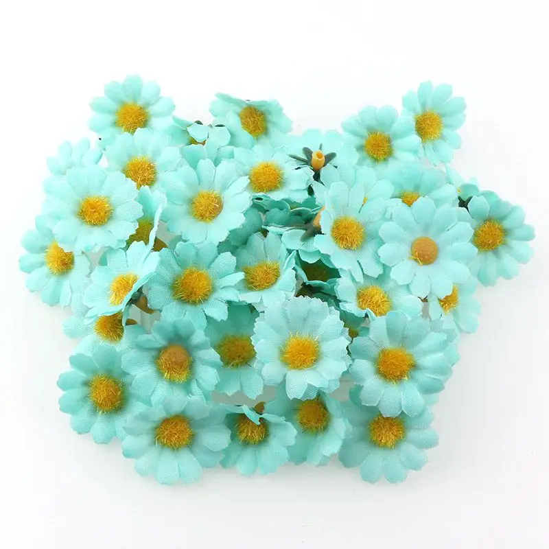 100pcs Mini Daisy Artificial Flower Heads for DIY Decoration 100pcs Mini Daisy Artificial Flower Heads for DIY Decoration - Image 13