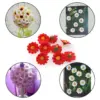 100pcs Mini Daisy Artificial Flower Heads for DIY Decoration 100pcs Mini Daisy Artificial Flower Heads for DIY Decoration