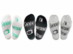 Shhh I’m Watching Football Socks for Men and Women
