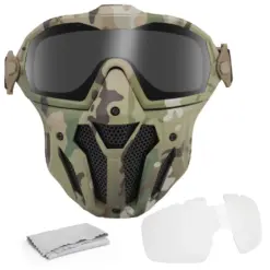 Anti-Fog Full Face Protective Mask for Outdoor Sports