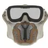 Anti-Fog Full Face Mask - Breathable Protection for Shooting & Hunting