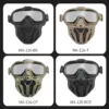 Anti-Fog Full Face Mask - Breathable Protection for Shooting & Hunting