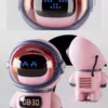 Smart Voice Robot Speaker with Alarm Clock and Night Light Smart Voice Robot Speaker with Alarm Clock and Night Light