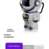 Smart Voice Robot Speaker with Alarm Clock and Night Light Smart Voice Robot Speaker with Alarm Clock and Night Light
