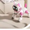 Remote Control Interactive Robot Cat Toy with Lights and Sounds