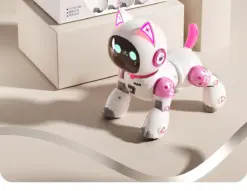 Remote Control Interactive Robot Cat Toy with Lights and Sounds