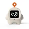 Portable Smart Voice Companion Robot with Digital Clock Display