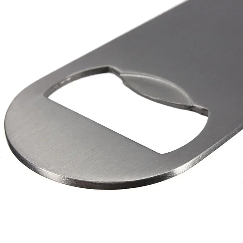 Mini Durable Beer Bottle Opener Stainless Steel Flat Speed Bottle Cap Opener Remover Bar Blade Kitchen Tool Mini Durable Beer Bottle Opener Stainless Steel Flat Speed Bottle Cap Opener Remover Bar Blade Kitchen Tool - Image 6