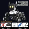 Remote Control Interactive Robot Dog Toy with Light and Sound Features