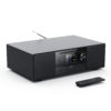 Black All-in-One Music System – Internet Radio, DAB+, FM, Bluetooth & CD Player