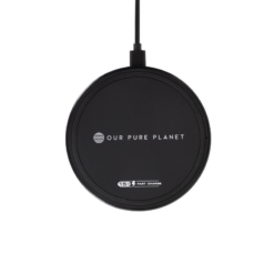 Alternative view of Our Pure Planet 5W Wireless Charging Pad – USB-C Qi Compatible Charger