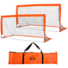 HOMCOM Football Goal Folding Outdoor with All Weather Net 6'x3'