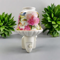 8 Inch Floral LED Nightlight – Pink and Green
