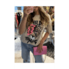 Ladies Oversized Tiger Lightning Wild Thang Short Sleeve T-Shirt Ladies Oversized Tiger Lightning Wild Thang Short Sleeve T-Shirt - Image 4