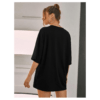 Ladies Oversized I Am Who I Am Graphic Short Sleeve T-Shirt Ladies Oversized I Am Who I Am Graphic Short Sleeve T-Shirt - Image 5