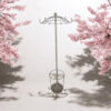 172CM CREAM METAL COAT STAND/ UMBRELLA HOL - Image 3