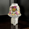 8 Inch Floral LED Nightlight – Pink and Orange