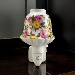 8 Inch Floral LED Nightlight – Pink and Orange