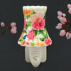 8 INCH FLORAL LED NIGHTLIGHT ORANGE AND PINK 8 INCH FLORAL LED NIGHTLIGHT ORANGE AND PINK - Image 4