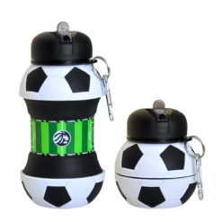 Alternative view of Lionstrike 550ml Collapsible Football Sports Water Bottle for Kids