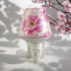 8 INCH FLORAL LED NIGHTLIGHT PINK BLOOMS - Image 3
