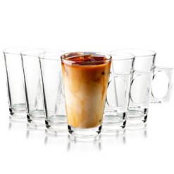 Alternative view of Set of 6 Latte Glasses