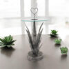 79CM METAL TABLE leaf design 79CM METAL TABLE leaf design - Image 6