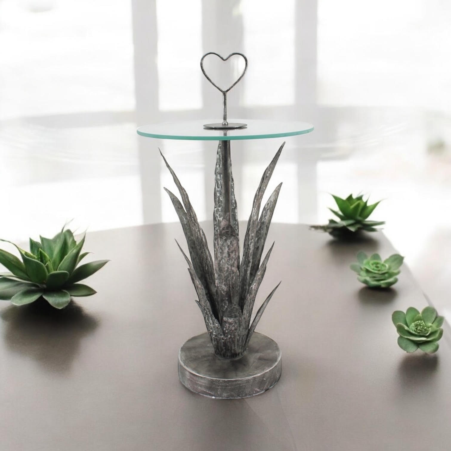 79CM METAL TABLE leaf design 79CM METAL TABLE leaf design - Image 6