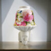 8 Inch Floral LED Nightlight – Pink and Green - Image 3