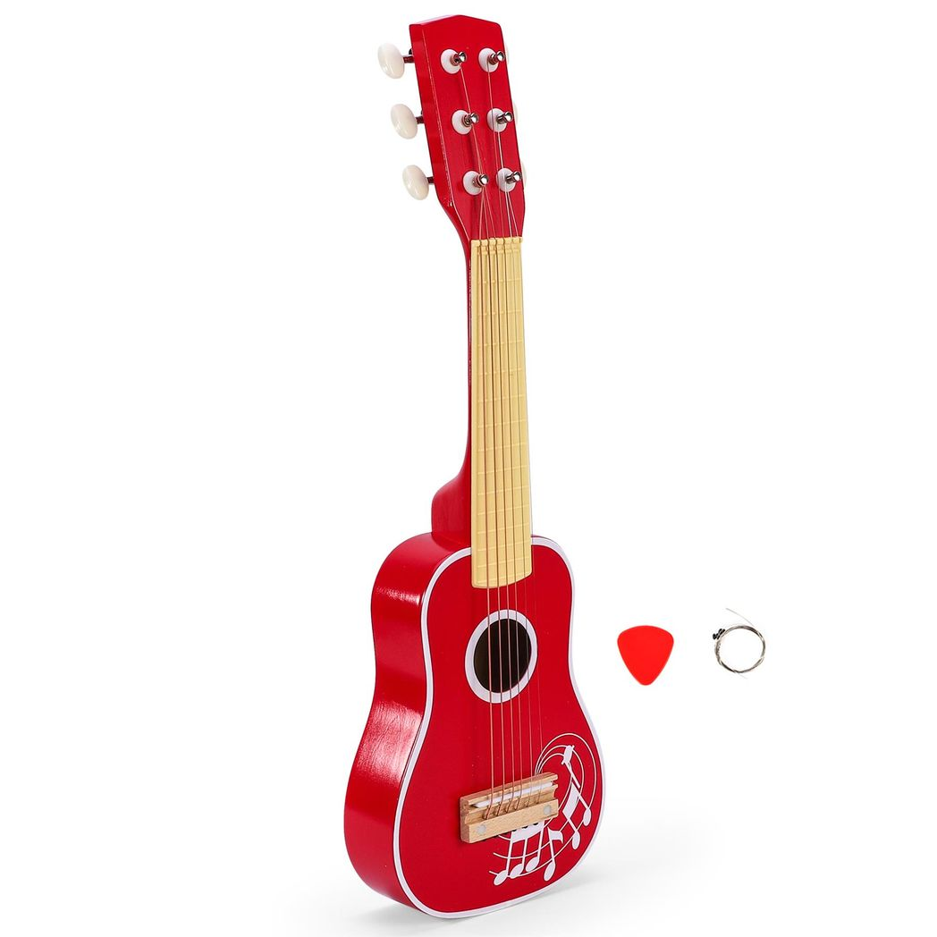 Red Toy Guitar Red Toy Guitar - Image 5