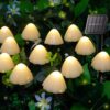 10 Piece Solar Mushroom Lights - Image 2