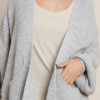 Cropped Balloon Sleeve Pocket Cardigan Cropped Balloon Sleeve Pocket Cardigan - Image 7