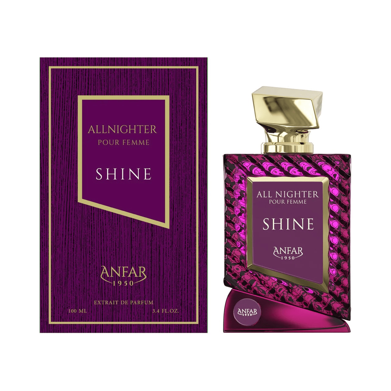 Anfar All Nighter Shine Extrait de Parfum 100ml Anfar All Nighter Shine Extrait de Parfum 100ml - Image 2