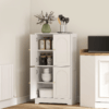 110cm Kitchen Cupboard with 4 Arched Doors and Adjustable Shelves 110cm Kitchen Cupboard with 4 Arched Doors and Adjustable Shelves
