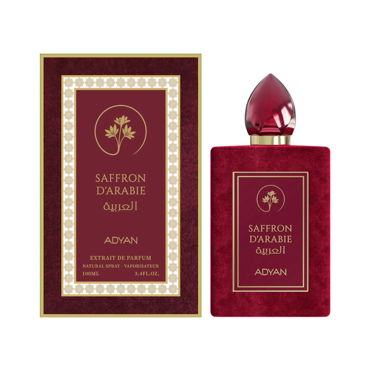 Adyan Saffron D’Arabie Extrait de Parfum 100ml Adyan Saffron D’Arabie Extrait de Parfum 100ml - Image 2