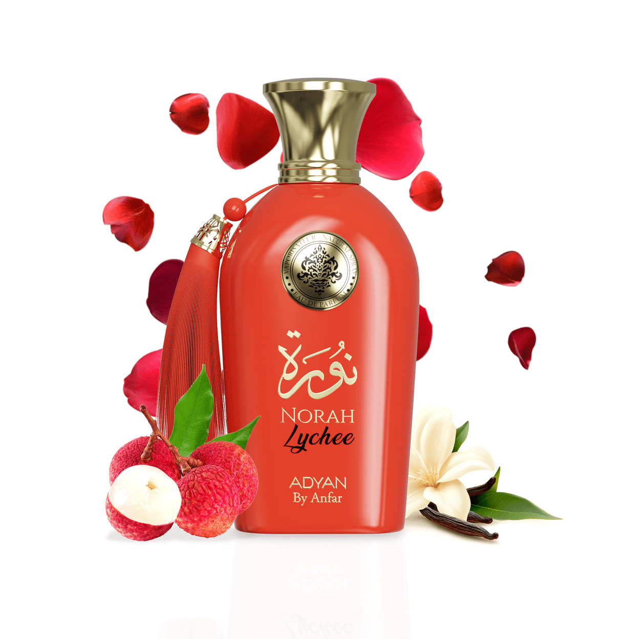 Adyan Norah Lychee Eau de Parfum For Women 100ml Adyan Norah Lychee Eau de Parfum For Women 100ml - Image 2