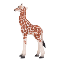 Alternative view of Giraffe Calf Toy – Realistic African Wildlife Figure