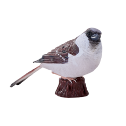 Alternative view of House Sparrow Bird Toy – Realistic Wildlife Figurine