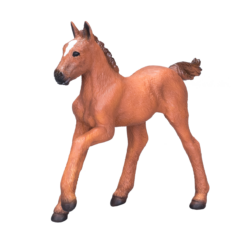 Alternative view of Arabian Foal Chestnut Toy – Realistic Horse Figurine
