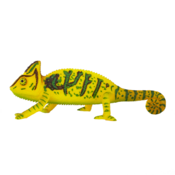Alternative view of Chameleon Toy – Realistic Reptile Model