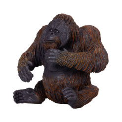 Alternative view of Orangutan Toy – Realistic Rainforest Wildlife Figure