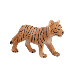 Alternative view of Tiger Cub Standing Toy – Realistic Big Cat Figure