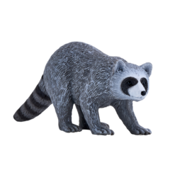 Alternative view of Raccoon Toy – Realistic Woodland Animal Model