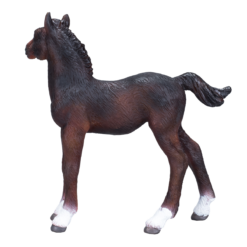 Alternative view of Hanoverian Foal Bay Toy – Realistic Equestrian Figurine