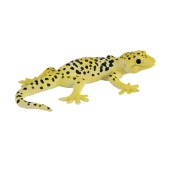 Alternative view of Leopard Gecko Toy – Realistic Reptile Model